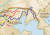 전세계 지도를 모아 놓은 'Map of world' 사이트에 중국 만리장성이 한반도 서북부까지 연결된 지도가 소개되고 있다. [동북아역사리포트 본문 캡처] 