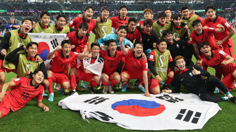 16강 한국, FIFA 랭킹 25위로 3계단 껑충…일본은 20위