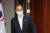 한덕수 국무총리가 22일 정부서울청사에서 열린 국정현안관계장관회의에 참석하고 있다. 연합뉴스