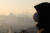 초미세먼지가 '나쁨'을 보인 27일 오전 서울 인왕산에서 바라본 서울 시내가 먼지에 덮여있다. 연합뉴스