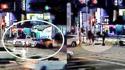 이렇게 택시기사 유인했다…접촉사고 CCTV '충격의 15분' 