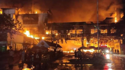 캄보디아 카지노 호텔 화재…"최소 10명 사망·30명 부상"