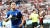 수원 삼성 오현규가 지난 9월 FC서울과의 수퍼매치에서 골을 터트린 뒤 세리머니를 펼치고 있다. 뉴스