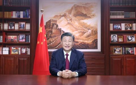 장쩌민 사진 올리고, 방역 내렸다…시진핑의 신년사 '사진정치'