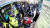 전국장애인차별철폐연대(전장연) 활동가들이 3일 오전 서울 동대문역사공원역에서 지하철 승차를 막는 경찰들과 대치하고 있다. 뉴스1