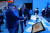 미국 라스베이거스에서 5일 (현지시각) 개막한 CES2023에서 ‘최고혁신상’을 수상한 SK온의 SF배터리를 관람객들이 휴대전화로 촬영하고 있다. [SK온]
