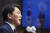 안철수 국민의힘 의원이 9일 오전 서울 여의도 국회 소통관에서 당대표 출마 선언을 하고 있다. 김성룡 기자