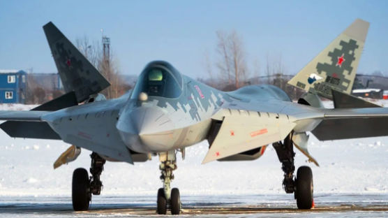 러, 최신예 전투기 Su-57 띄웠다…벨라루스와 공군연합훈련도