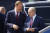 블라디미르 푸틴 러시아 대통령(오른쪽)과 데니스 만투로프 산업통상부 장관이 지난 2021년 7월 20일 러시아 주코프스키에서 열린 국제 항공 우주 행사에 함께 참석했다. AP=연합뉴스