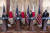 미일 ‘외교·국방 2+2 회담’ 공동 기자회견. EPA=연합뉴스