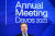 뵈르게 브렌데 국제경제포럼(WEF) 이사장이 지난 10일 스위스 쾰른에서 WEF 연차총회를 앞두고 열린 미디어브리핑에서 올해 회의에 대해 설명하고 있다. EPA=연합뉴스