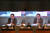 18일 전국교원양성대학교총장협의회가 개최한 온라인 교수총회에서 참석자들이 발언하고 있다. 사진 경인교대