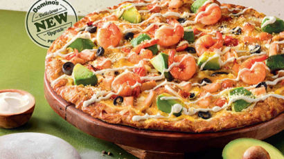 도미노피자, 오는 19일 ‘아보카도 새우 피자’ 출시