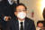 손태승 우리금융그룹 회장이 지난해 11월 서울 중구 은행연합회에서 열린 금융지주회장 간담회에서 인사말을 하고 있다. 뉴시스