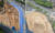 2017년(왼쪽)과 지난해 4월 경남 김해 '구산동 지석묘(고인돌) 현장 비교. 2017년에는 기존 박석(바닥돌)이 제자리에 있는 반면 지난해 4월에는 모두 해체된 상태다. 연합뉴스