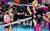 25일 인천 삼산월드체육관에서 열린 흥국생명과의 경기에서 스파이크를 날리는 KGC인삼공사 엘리자벳. 사진 한국배구연맹