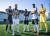 축구대표팀 중앙수비수 박지수(맨 왼쪽)가 포르투갈 1부 클럽 포르티모넨세에 입단했다. 올 겨울 함께 입단한 새 동료들과 포즈를 취한 박지수. 사진 포르티모넨세 인스타그램 캡처