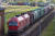 리투아니아에서 러시아 역외영토 칼리닌그라드로 향하는 화물 열차. [AP=연합뉴스]