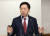 국민의힘 당권주자인 김기현 의원이 31일 국회 헌정회에서 열린 자유헌정포럼 강연에서 발언하고 있다. 연합뉴스