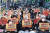 25일 서울 여의도 국회 앞에 모인 유치원 교사들이 유보통합 반대 집회를 벌이고 있다. 연합뉴스