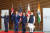 2022년 5월 24일 일본 도쿄에서 만난 쿼드(Quad·미국·호주·인도·일본 안보 협의체)정상들. 왼쪽부터 앤서니 앨버니지 호주 총리, 조 바이든 미국 대통령, 기시다 후미오 일본 총리, 나렌드라 모디 인도 총리. AP=연합뉴스