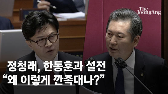 '김건희 수사' 한동훈 역공에…정청래 "아주까리기름 먹냐, 깐족"