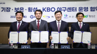 KBO, 기장·보은·횡성과 야구센터 운영 협약