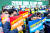 보건복지의료연대 회원들이 9일 국회 앞에서 간호법안 반대 기자회견을 하고 있다. [연합뉴스]