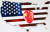  중국 국기 무늬와 풍선, 미국 국기 무늬와 미국 국토를 합성한 이미지. 로이터=연합뉴스
