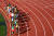 지난해 7월 21일 미국 오리건주 유진의 헤이워드 필드에서 열린 세계 육상선수권대회 남자 5000m 예선에 서 선수들이 경기를 펼치고 있다. AFP=연합뉴스