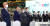 지난해 11월 경남 사천 한국항공우주산업(KAI)에서 열린 방산수출 전략회의에서 참석자들이 국민의례를 하고 있다. 사진 대통령실