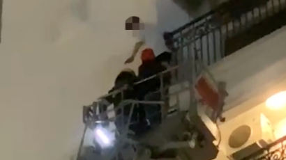 "뛰어내리겠다" 8층 매달린 한인男…하노이 뒤집은 투신소동