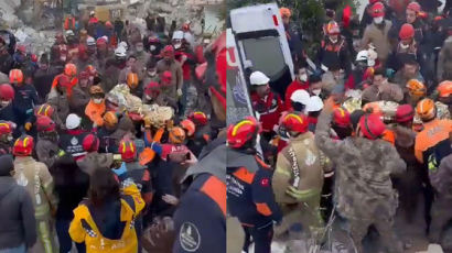 이어지는 터키의 기적…지진 잔해 속 278시간 만에 구조됐다