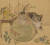 '백납도 10폭 병풍'(1907) 중 고양이 그림.[사진 아모레퍼시픽미술관]
