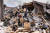 지난 6일(현지시간) 대규모 지진으로 인해 파손된 튀르키예의 한 건물. AFP=연합뉴스