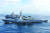 22일 동해상에서 이지스구축함 '세종대왕함(앞쪽부터)', 미국 해군 이지스구축함 '배리', 일본 해상자위대 호위함 '아타고'가 미사일 방어 훈련을 하고 있다. 합동참모본부