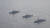 21일 동해상에서 이지스구축함 '세종대왕함(오른쪽부터)', 미국 해군 이지스구축함 '배리', 일본 해상자위대 호위함 '아타고'가 미사일 방어 훈련을 하고 있다. 합동참모본부