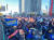 26일 오후 서울 여의도공원 앞 여의대로에서 보건복지의료연대가 모여 간호법·의료인면허법 강행처리 규탄 총궐기 대회를 하고 있다. 이우림 기자