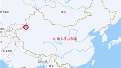 중국 서부 신장서 규모 5.1 지진 발생