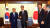 지난해 9월 일본을 찾은 한덕수 국무총리가 일본 도쿄 제국호텔에서 스가 전 일본 총리와 면담에 앞서 팔꿈치 인사를 하고 있다. 뉴스1