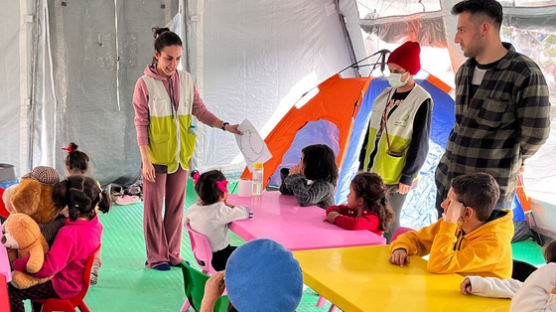 굿네이버스, 지진 피해 아동 위한 심리사회적지원 프로그램 운영