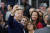 조 바이든 대통령이 2023년 3월 9일 필라델피아에서 2024년 예산안에 대해 연설한 후 지지자들과 기념촬영을 하고 있다. AP=연합뉴스 