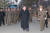 김정은 북한 국무위원장이 9일 화성포병부대의 화력습격훈련을 현지지도하는 모습. 이날 현지지도에 동행한 둘째 딸 김주애도 함께 걸어가고 있다. 조선중앙TV. 연합뉴스.
