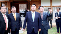 尹대통령, 오늘 용산서 與지도부와 만찬…첫 공식 회동