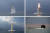 북한이 2021년 10월 19일 '8·24영웅함'에서 신형 잠수함발사탄도탄(SLBM) 시험발사를 진행했다고 주장했다. 사진은 당시 관영매체를 통해 공개한 SLBM 발사 장면. 뉴스1
