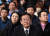 이재명 민주당 대표가 지난 11일 서울광장에서 열린 일제 강제징용 해법 규탄 장외 집회에 참석했다. [뉴스1]