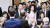  1박 2일간의 일정으로 일본을 방문한 윤석열 대통령과 김건희 여사가 16일 도쿄 한 호텔에서 열린 재일동포 오찬 간담회에 입장하고 있다. 연합뉴스