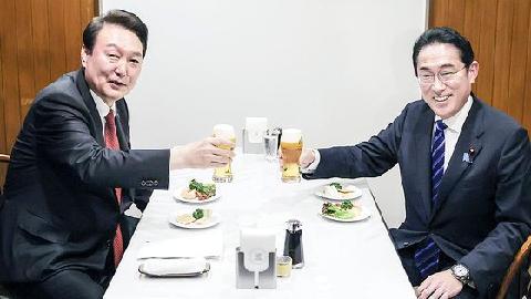튀김 먹다 유레카…尹 찾은 日식당서 120년전 탄생한 '소울푸드'