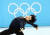 베이징 올림픽에서 연기를 펼치는 차준환. 김경록 기자