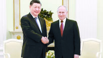 모스크바 국빈방문 시진핑 만난 푸틴 "우크라 해법 의논" 